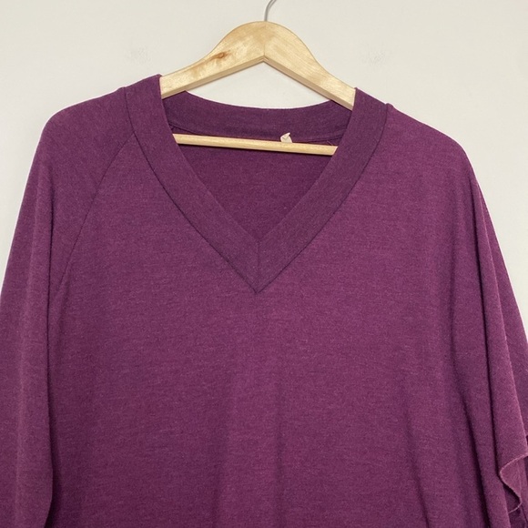 Soft Surroundings Long Sleeve V Neck Asymmetrical Sweater Size S - Picture 2 of 13